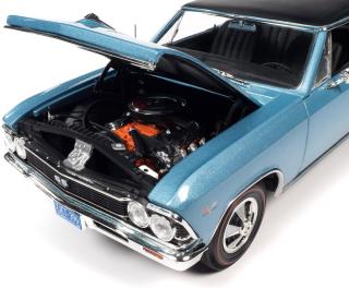 Chevrolet Chevelle SS 396 1966  Hardtop, light blue Auto World 1:18